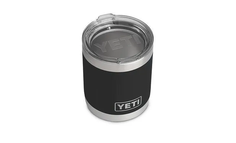 YETI RAMBLER 10 OZ LOWBALL- Black-1